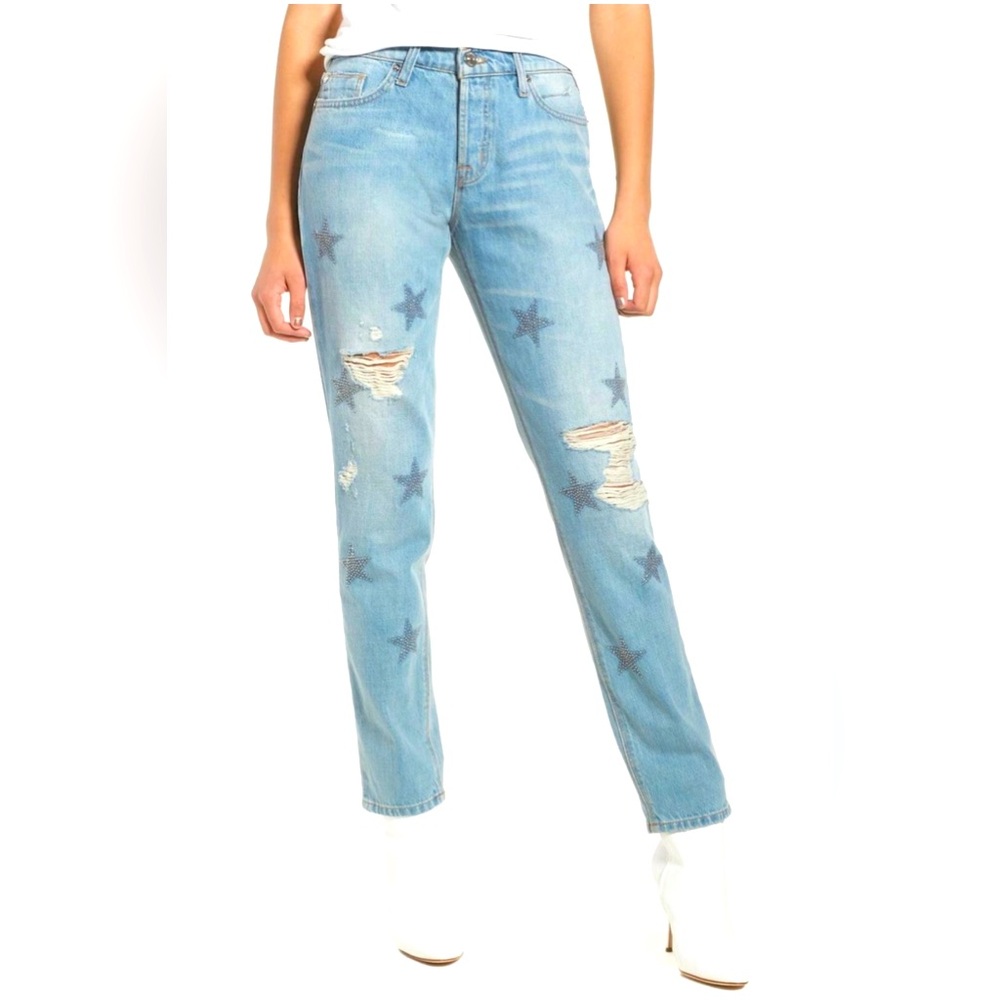 HUDSON Jeans NWOT Riley Crop Relaxed Straight Leg Jeans Sizes 28 & 29